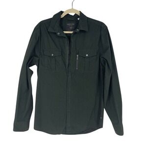 Guess Los Angeles Olive‎ Green Utility Shirt Jacket Size Small